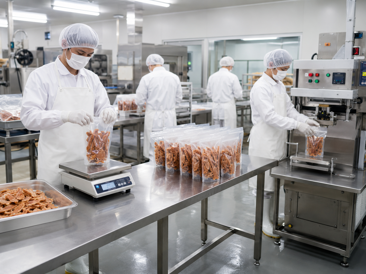 Pet treat production at Trust Foodstuff factory 4