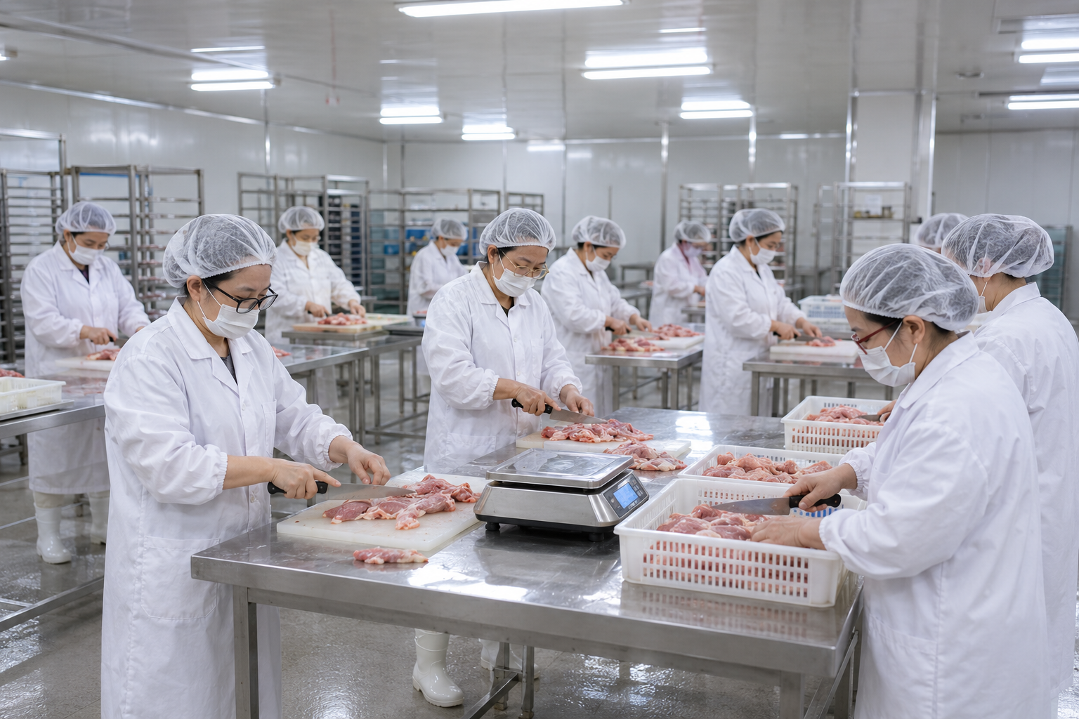 Pet treat production at Trust Foodstuff factory 6