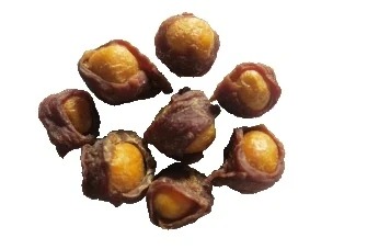 Duck Wrapped Egg Yolk